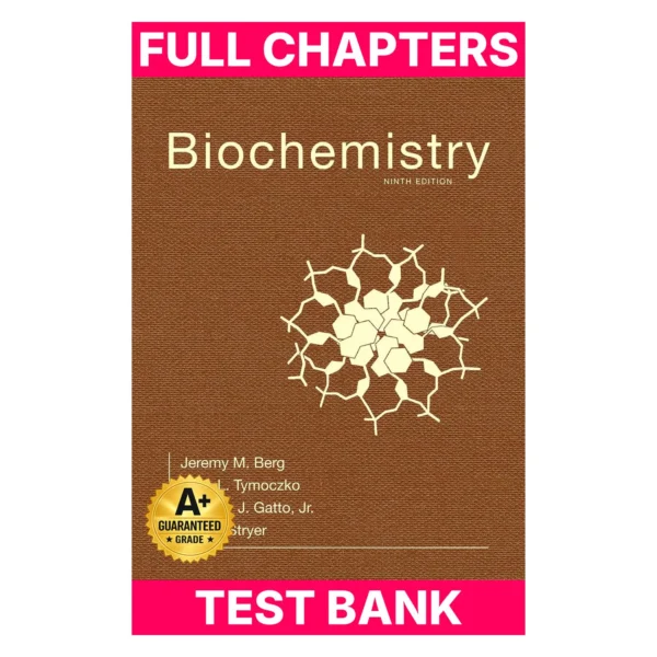 Test Bank for Biochemistry