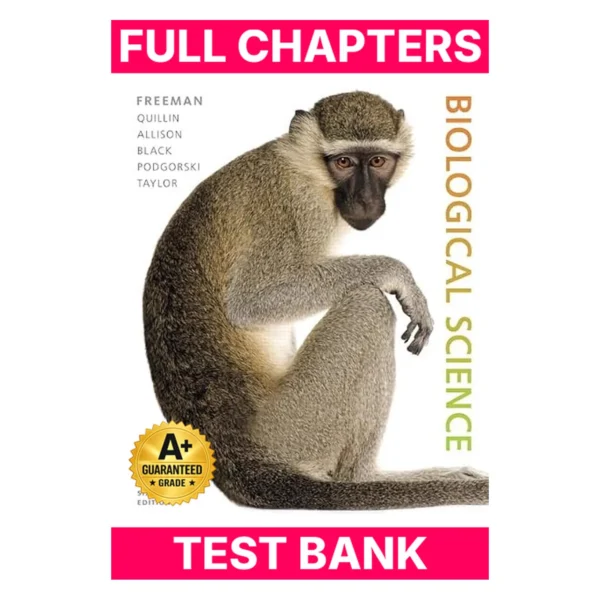 Test Bank for Biological Science (6th Edition)