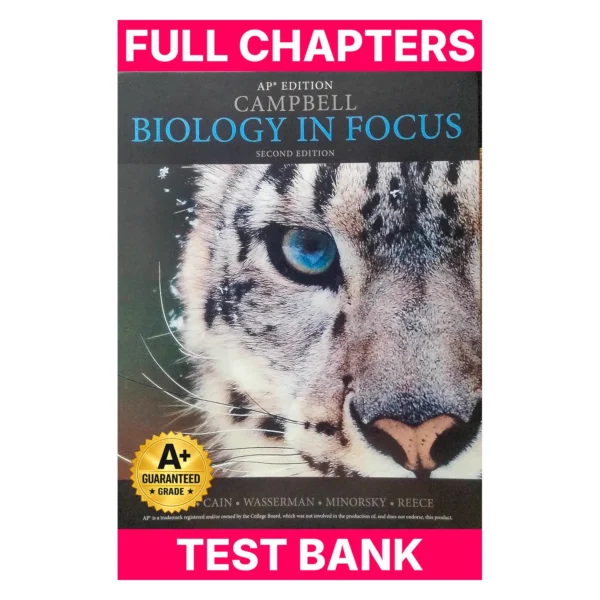 Test Bank for Biology in Focus AP Edition