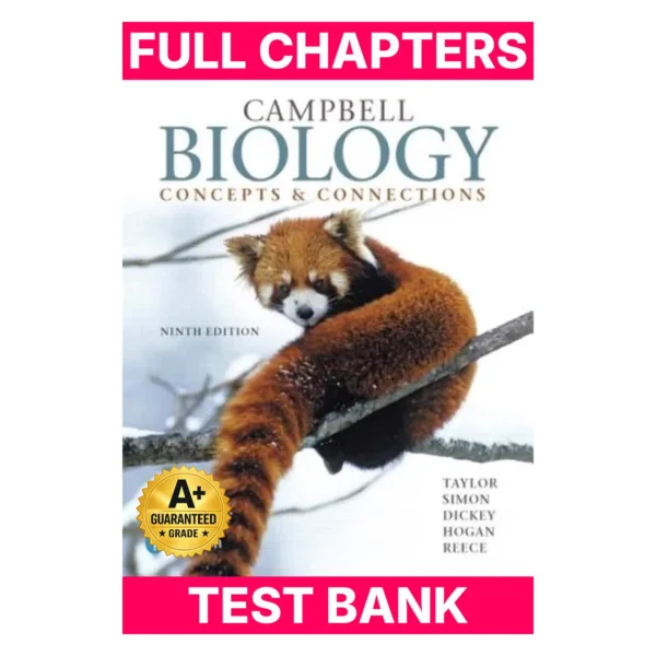 Test Bank for Campbell Biology: Concepts & Connections (9th Edition)