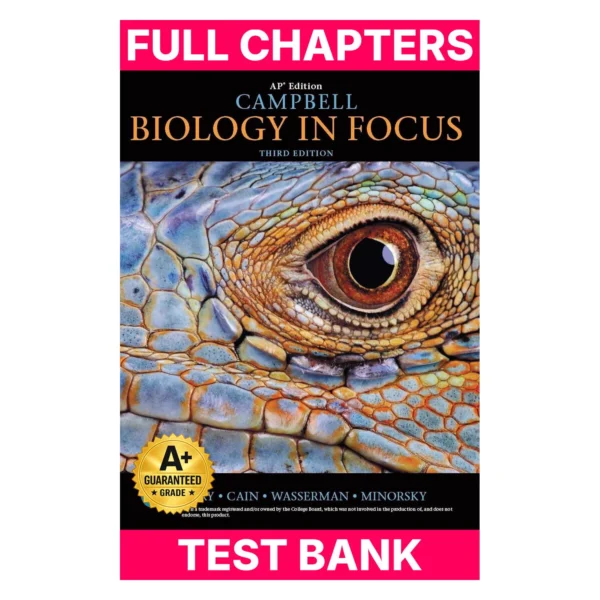 Test Bank for Campbell Biology in Focus AP Edition, 3rd Edition