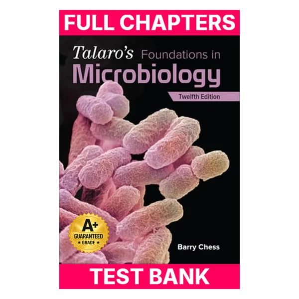 Test Bank for Connect Access Card for Talaro's Foundations in Microbiology, 12th