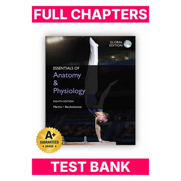 Test Bank for Essentials of Anatomy & Physiology 8th Edition