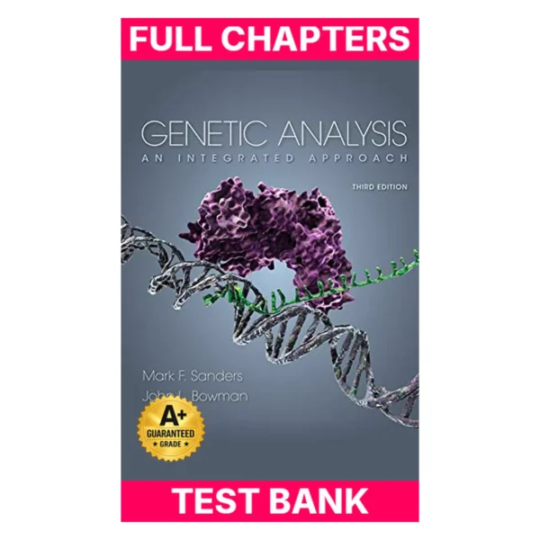 Test Bank for Genetic Analysis: An Integrated Approach