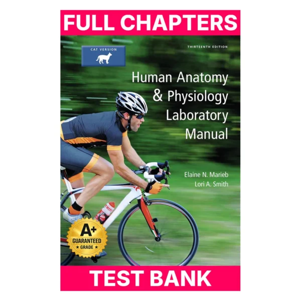 Test Bank for Human Anatomy & Physiology Laboratory Manual, Cat Version