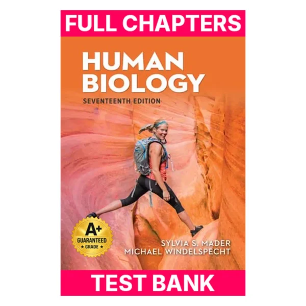 Test Bank for Human Biology
