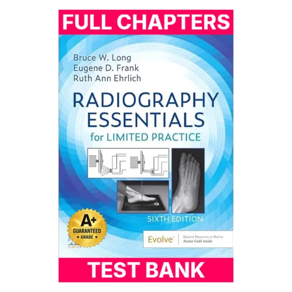 Test Bank for Radiography Essentials for Limited Practice